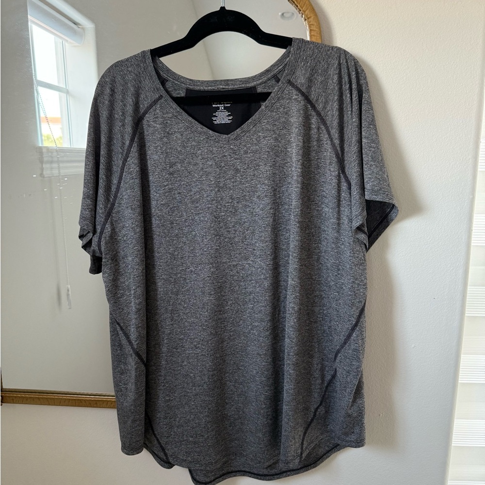 Plus Size Workout Shirt